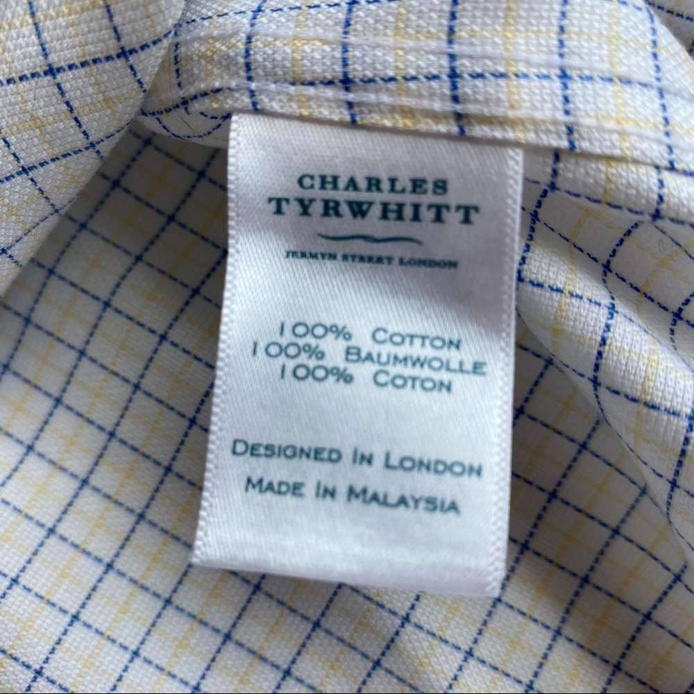 Charles Tyrwitt slim fit non iron button down - Picture 9 of 10